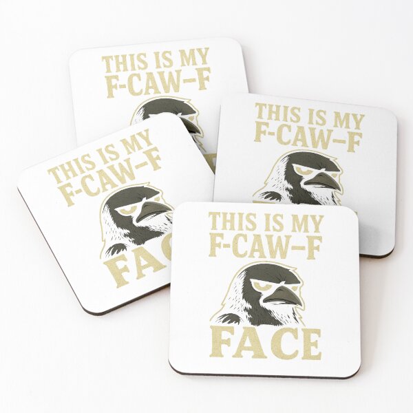 Item preview, This is my F-CAW-F face sarcastic meme crow designed and sold by MujernDesignArt.