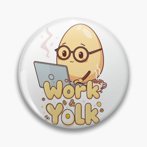 Item preview, Work & Yolk Cartoon | Kawaii Office Egg designed and sold by Mr.Egg Shop.