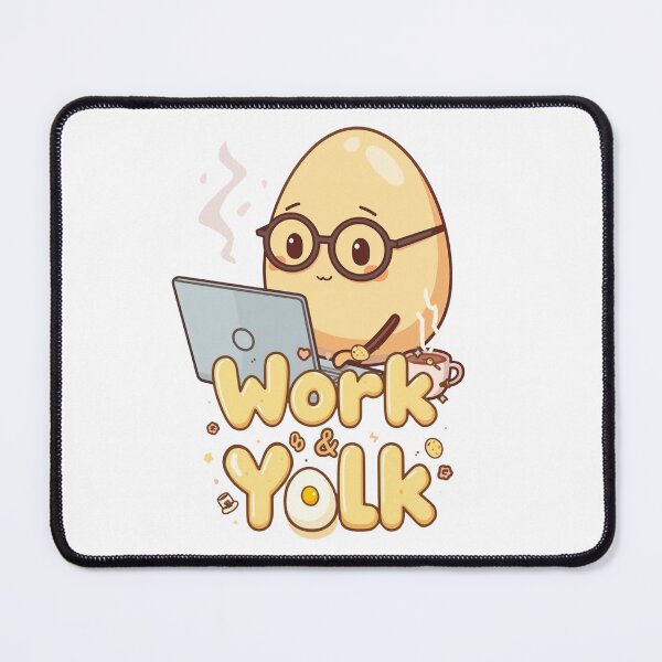 Item preview, Work & Yolk Cartoon | Kawaii Office Egg designed and sold by Mr.Egg Shop.