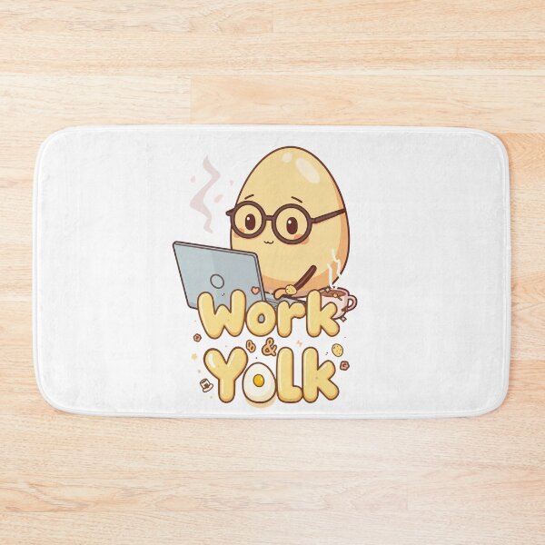 Item preview, Work & Yolk Cartoon | Kawaii Office Egg designed and sold by Mr.Egg Shop.