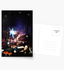 Chilling with the fire flies Postcards