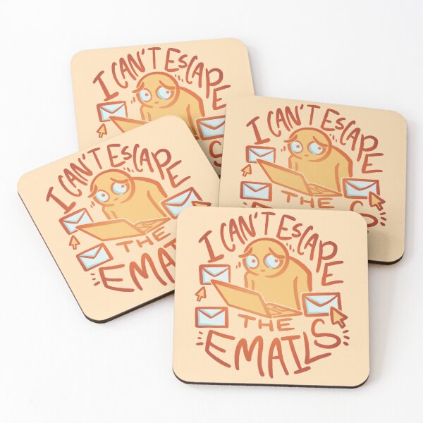 Item preview, CAN'T ESCAPE EMAILS designed and sold by howdykt.