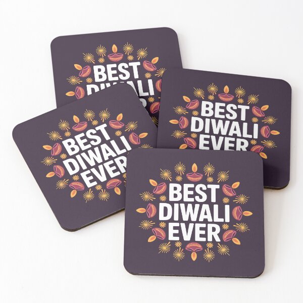 Item preview, Best Diwali Ever – Festive Diyas and Sparklers Design designed and sold by Jollys-ArtShop.