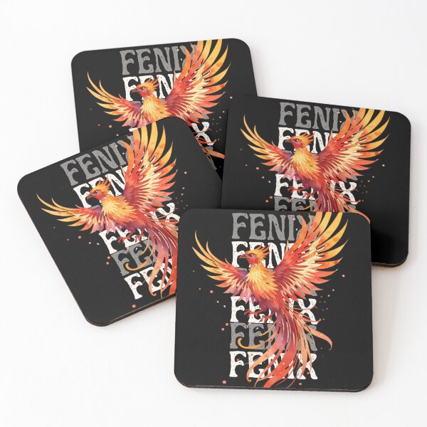 Item preview, Phoenix in Watercolor designed and sold by PatronesKawai.