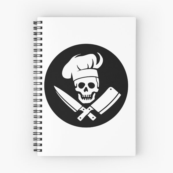 Item preview, Killer Chef Skull and Crossbones – Chef Hat Tattoo Style Design designed and sold by PIXEL POP DESIGNS - Beyond the Norm!.