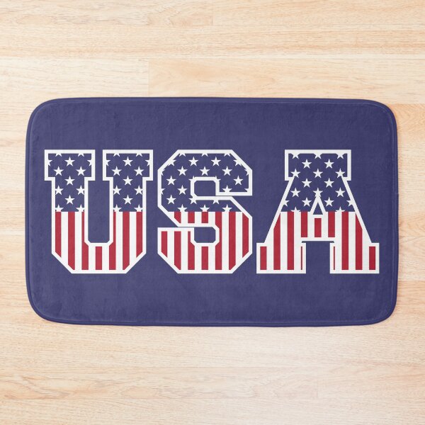 Item preview, College USA Font Red White Blue Stars And Stripes designed and sold by Digital Homestead.