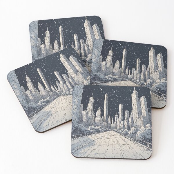 Item preview, Urban Nightscape designed and sold by RedwaveNexus.