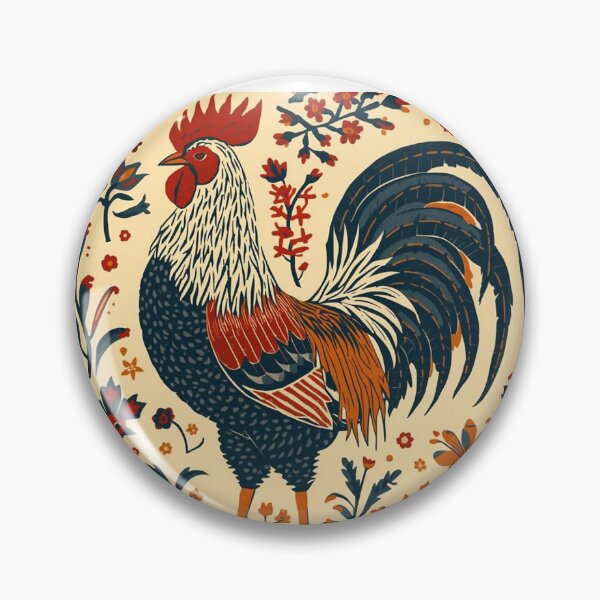 Item preview, Denizli rooster desing  designed and sold by Raindreamart.
