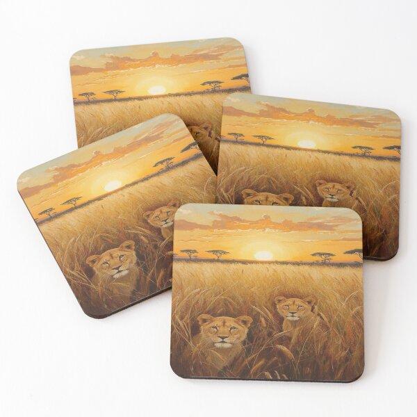 Item preview, Hidden Kings of the Savannah designed and sold by DreamistStore.