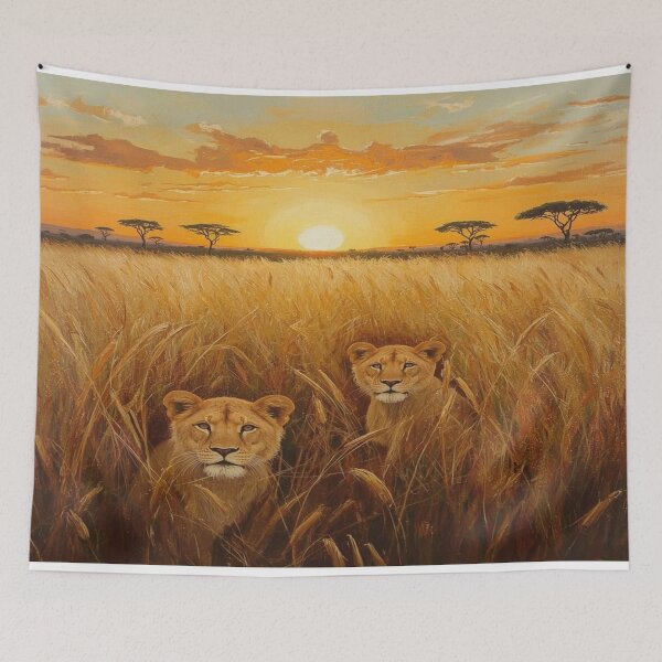 Item preview, Hidden Kings of the Savannah designed and sold by DreamistStore.