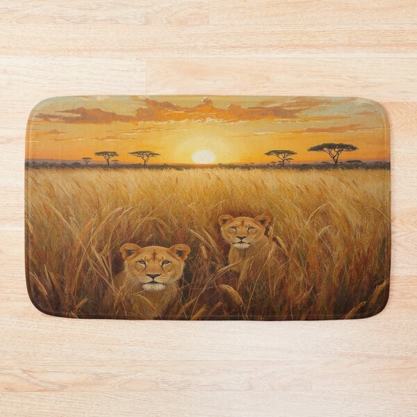 Item preview, Hidden Kings of the Savannah designed and sold by DreamistStore.