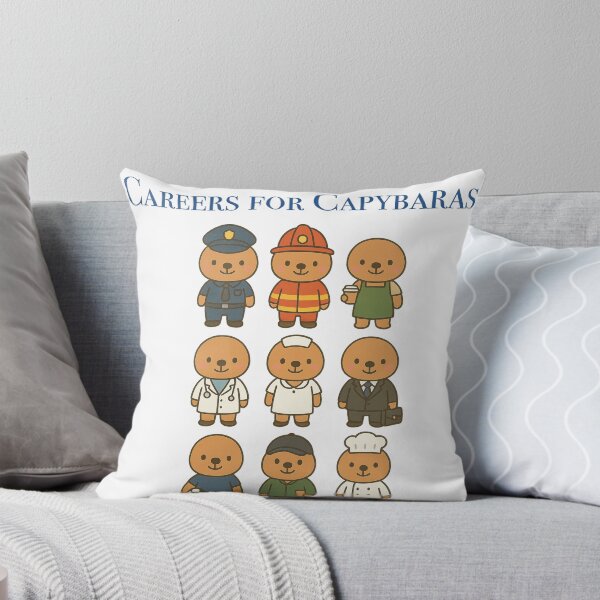 Item preview, Careers for Capybaras Playful Kawaii Design designed and sold by Pokah79.
