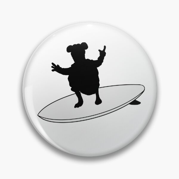 Item preview, Rizzo The Rat On A Surfboard designed and sold by Animals-by-JB.