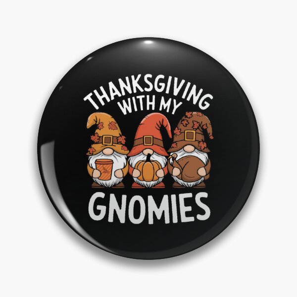 Item preview, Thanksgiving dinner gnomes designed and sold by CandyVenom.