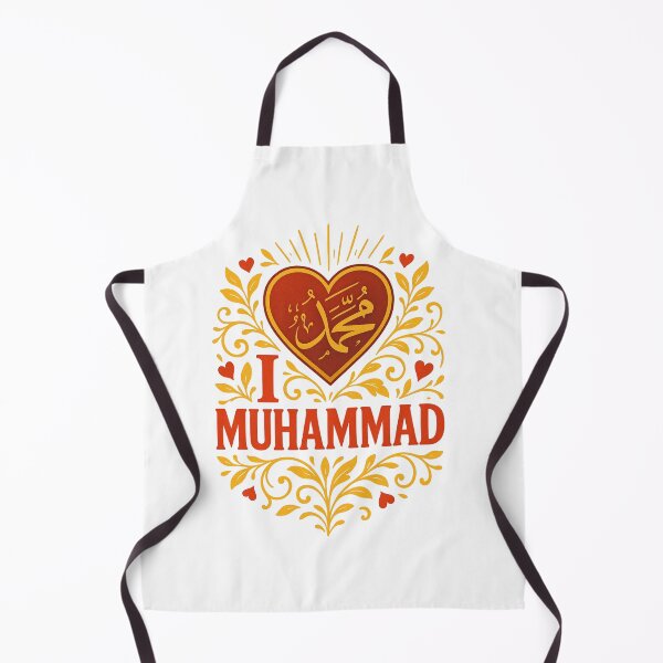Item preview, I Love Muhammad Shirt – Simple Classic Heart Tee designed and sold by GeniePixel.