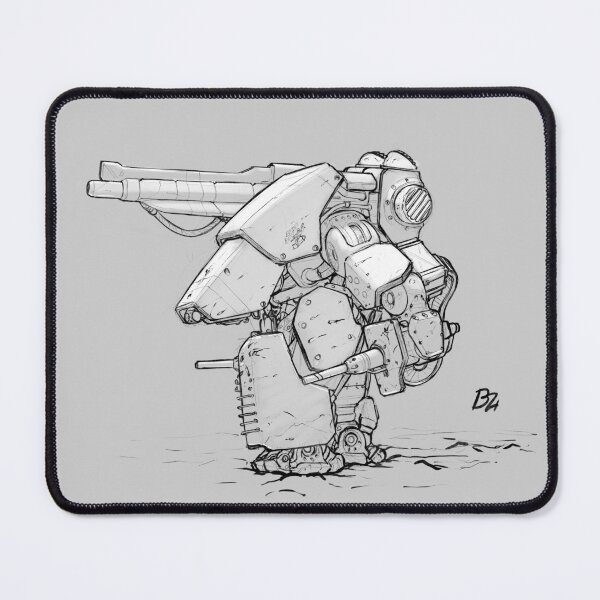 Item preview, Combat Mech Sketch 1 designed and sold by Britzilla.