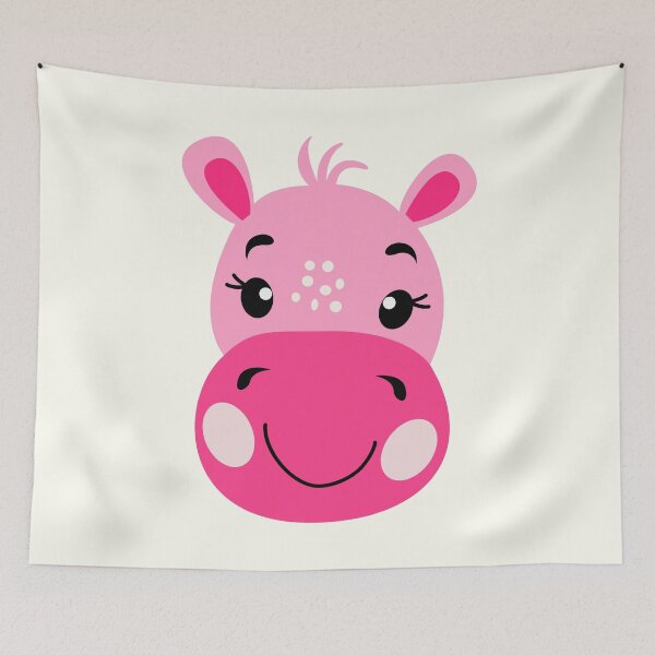 Item preview, Pink Baby Hippo designed and sold by Jeallan Designs.