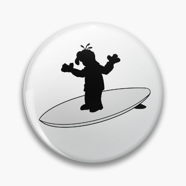 Item preview, Gonzo On A Surfboard designed and sold by Animals-by-JB.