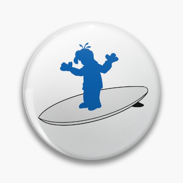 Item preview, Gonzo On A Surfboard designed and sold by Animals-by-JB.