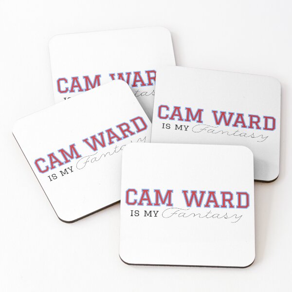 Artikelvorschau, Cam Ward Tennessee Titans Fantasy Football NFL entworfen und verkauft von McFly-Type-Co.