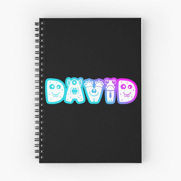 Artikelvorschau, Monstername David Kawaii Namensdesign entworfen und verkauft von loganl-loyd.
