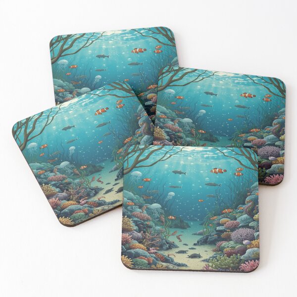 Item preview, Secrets of the Ocean – Hidden Sea Life designed and sold by DreamistStore.