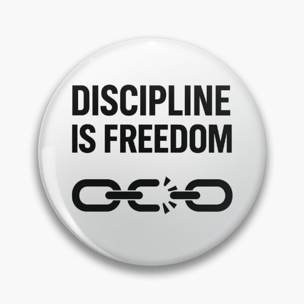 Item preview, Discipline is freedom designed and sold by roqson.