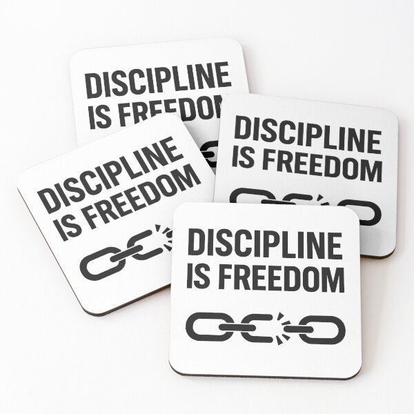 Item preview, Discipline is freedom designed and sold by roqson.