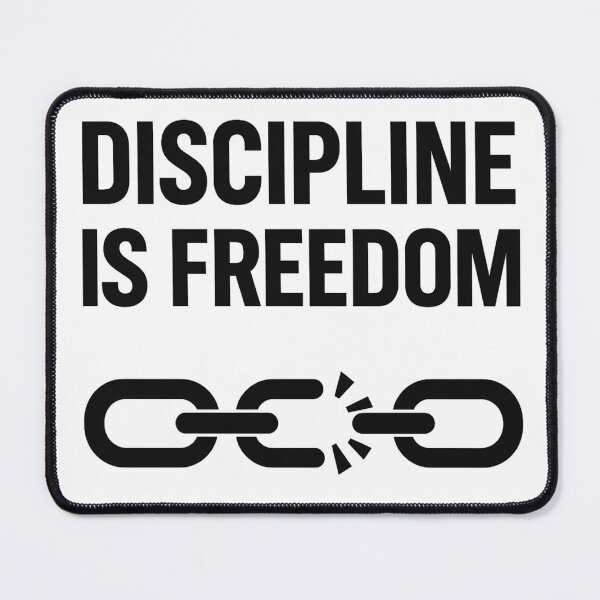 Item preview, Discipline is freedom designed and sold by roqson.