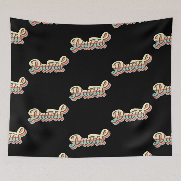 Item preview, David Name - Cool 70S Retro Font Surf Style Design designed and sold by loganl-loyd.
