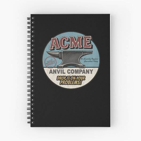 Item preview, ACME Anvil Company | Funny Retro Cartoon Nostalgia designed and sold by dwinburn.