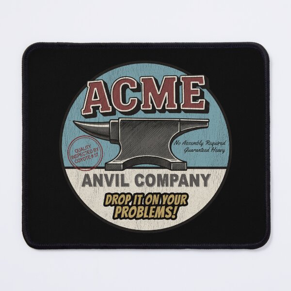 Item preview, ACME Anvil Company | Funny Retro Cartoon Nostalgia designed and sold by dwinburn.