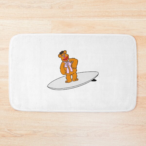 Item preview, Fozzie Bear On A Surfboard designed and sold by Animals-by-JB.