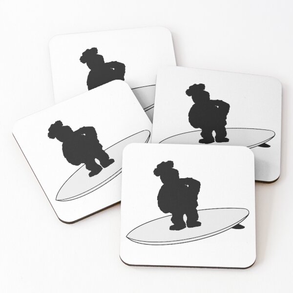 Item preview, Fozzie Bear On A Surfboard designed and sold by Animals-by-JB.