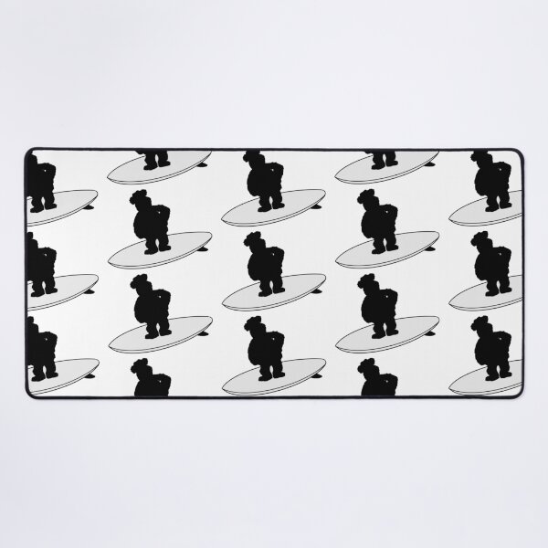 Item preview, Fozzie Bear On A Surfboard designed and sold by Animals-by-JB.