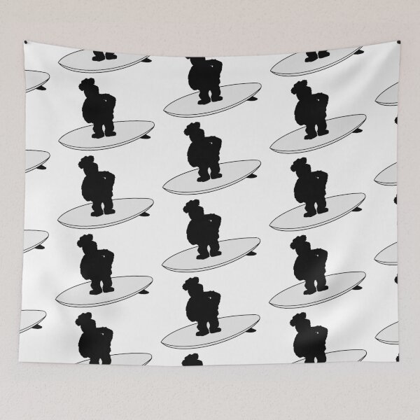 Item preview, Fozzie Bear On A Surfboard designed and sold by Animals-by-JB.