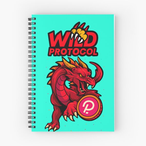 Item preview, "WILD PROTOCOL" – Paribus Dragon" Crypto Power Design designed and sold by BitCrop.