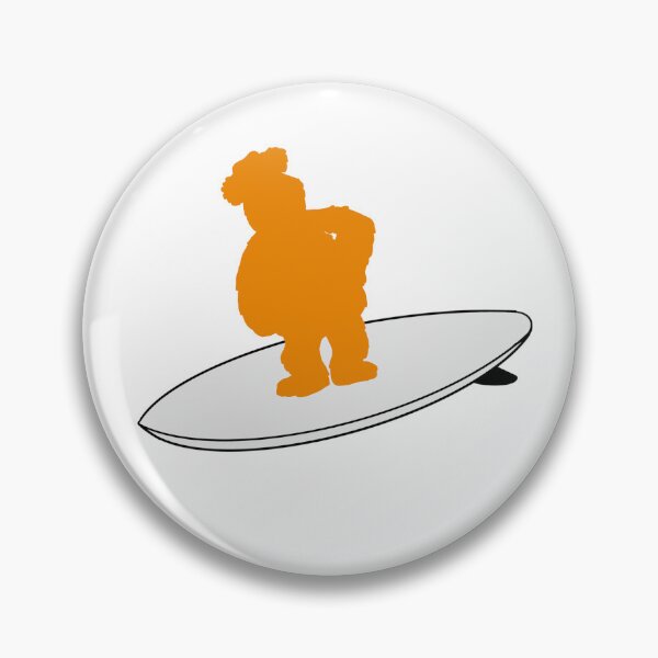 Item preview, Fozzie Bear On A Surfboard designed and sold by Animals-by-JB.