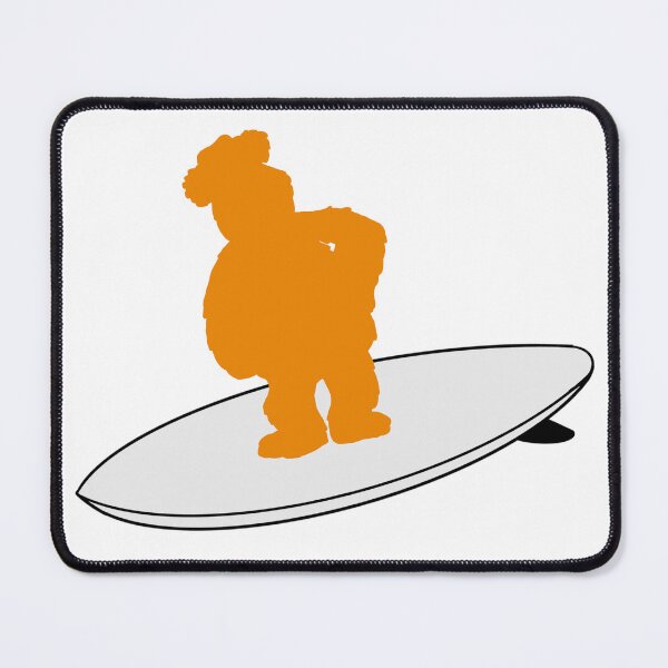 Item preview, Fozzie Bear On A Surfboard designed and sold by Animals-by-JB.