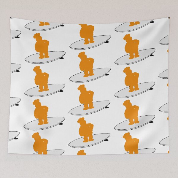 Item preview, Fozzie Bear On A Surfboard designed and sold by Animals-by-JB.