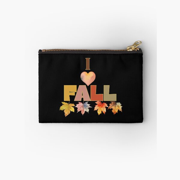 Item preview, I Love Fall / I Heart Fall Colorful Autumn Leaves designed and sold by SunandShade.