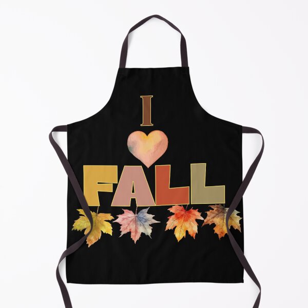 Item preview, I Love Fall / I Heart Fall Colorful Autumn Leaves designed and sold by SunandShade.