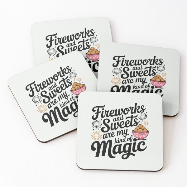 Item preview, Fireworks and Sweets Are My Kind of Magic – Diwali Celebration Design designed and sold by Jollys-ArtShop.
