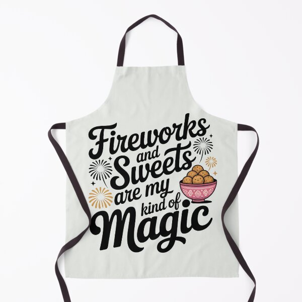 Item preview, Fireworks and Sweets Are My Kind of Magic – Diwali Celebration Design designed and sold by Jollys-ArtShop.