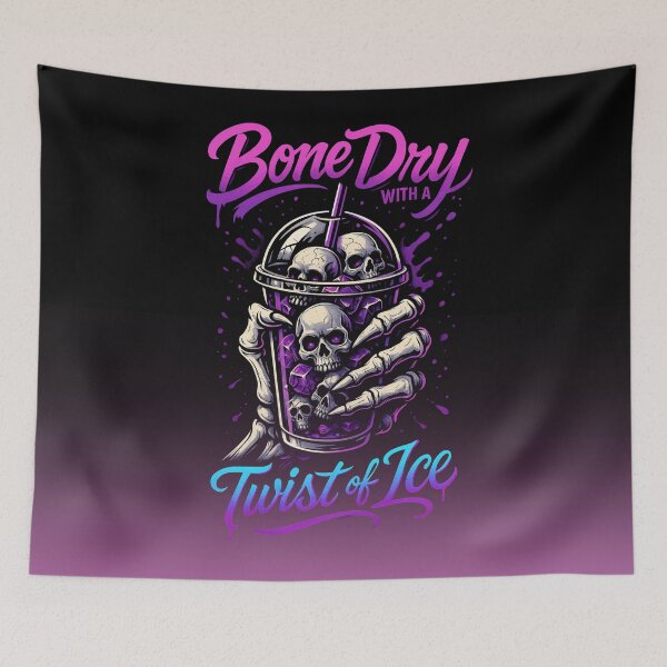 Item preview, Bone Dry With A Twist of Ice | Skeleton Coffee designed and sold by Xpression876.