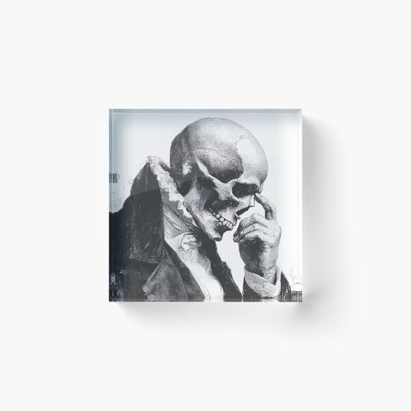 Item preview, The Thinker - Afterlife Edition designed and sold by sh∆dØw.