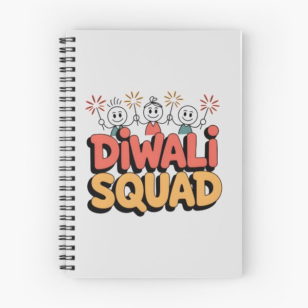 Item preview, Diwali Squad – Festival of Lights Celebration Design designed and sold by Jollys-ArtShop.