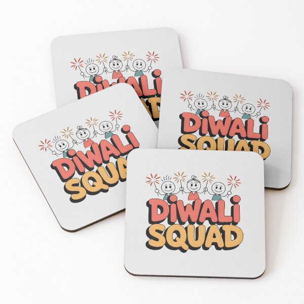 Item preview, Diwali Squad – Festival of Lights Celebration Design designed and sold by Jollys-ArtShop.