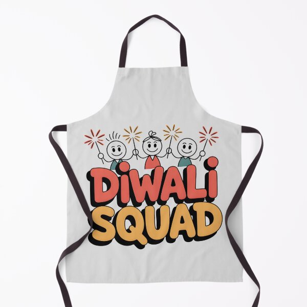 Item preview, Diwali Squad – Festival of Lights Celebration Design designed and sold by Jollys-ArtShop.