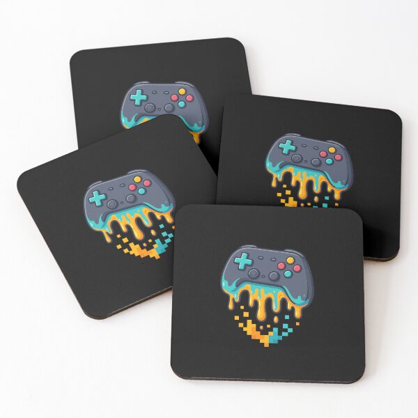 Artikelvorschau, Geschmolzenes Gamepad entworfen und verkauft von CheckpointShop.